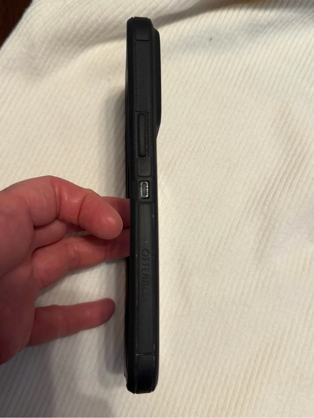 Apple Clear MagSafe iPhone Case with Black Trim iPhone 15 pro‎ max